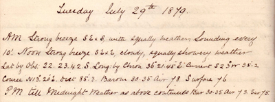 29 July 1879
